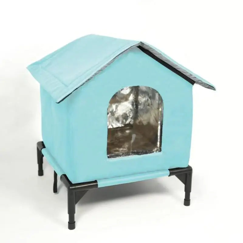 Stray Cat dog House Waterproof Outdoor Winter Warm Pet Cave Sleeping Beds Home Foldable Washable for Small Dog Puppy Supplies