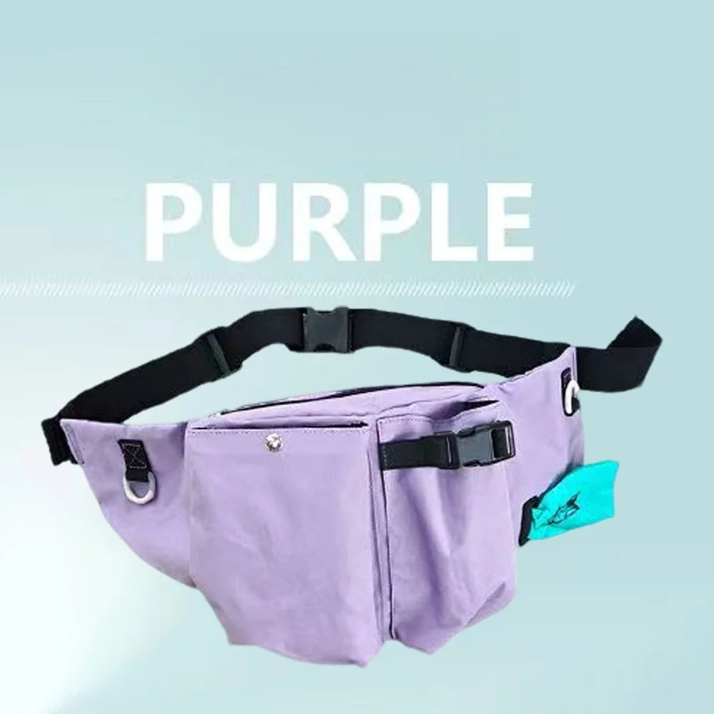 Outdoor Portable Dog Training Waist Pack Snack Carrying Oxford Fabric Mobile Phone Waist Bag