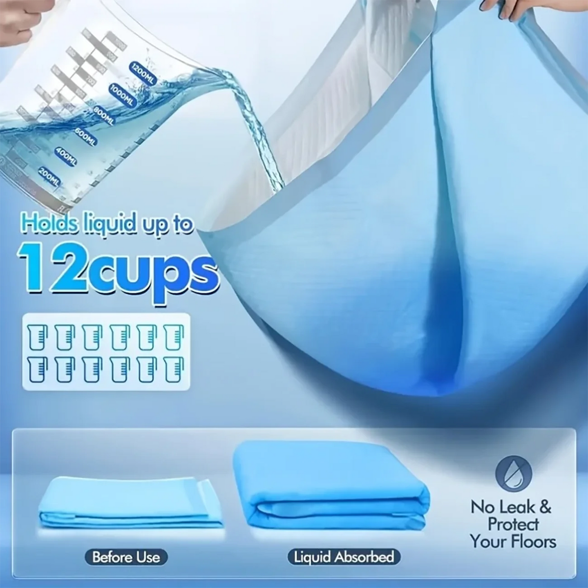 Super Absorbent Pet Diaper Urinal Dog Training Pee Pads 100/50/40/20PCS Disposable Healthy Nappy Mat For Cats Dog Quick-dry Pads