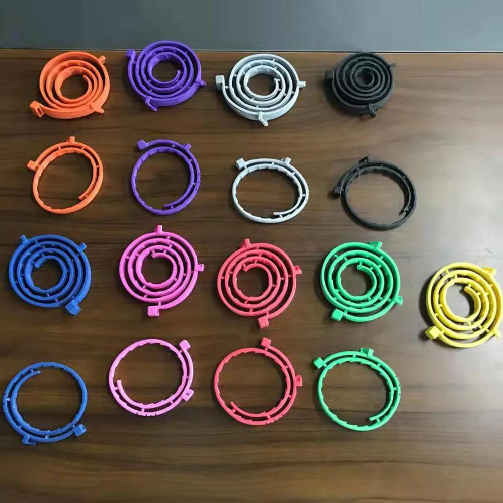 Dog Collars Rubber Pet Cat Neck Ring 38cm 70cm Retractable Pet Cat Puppy Collar Adjustable Dog Accessories Natural Pet Supplies