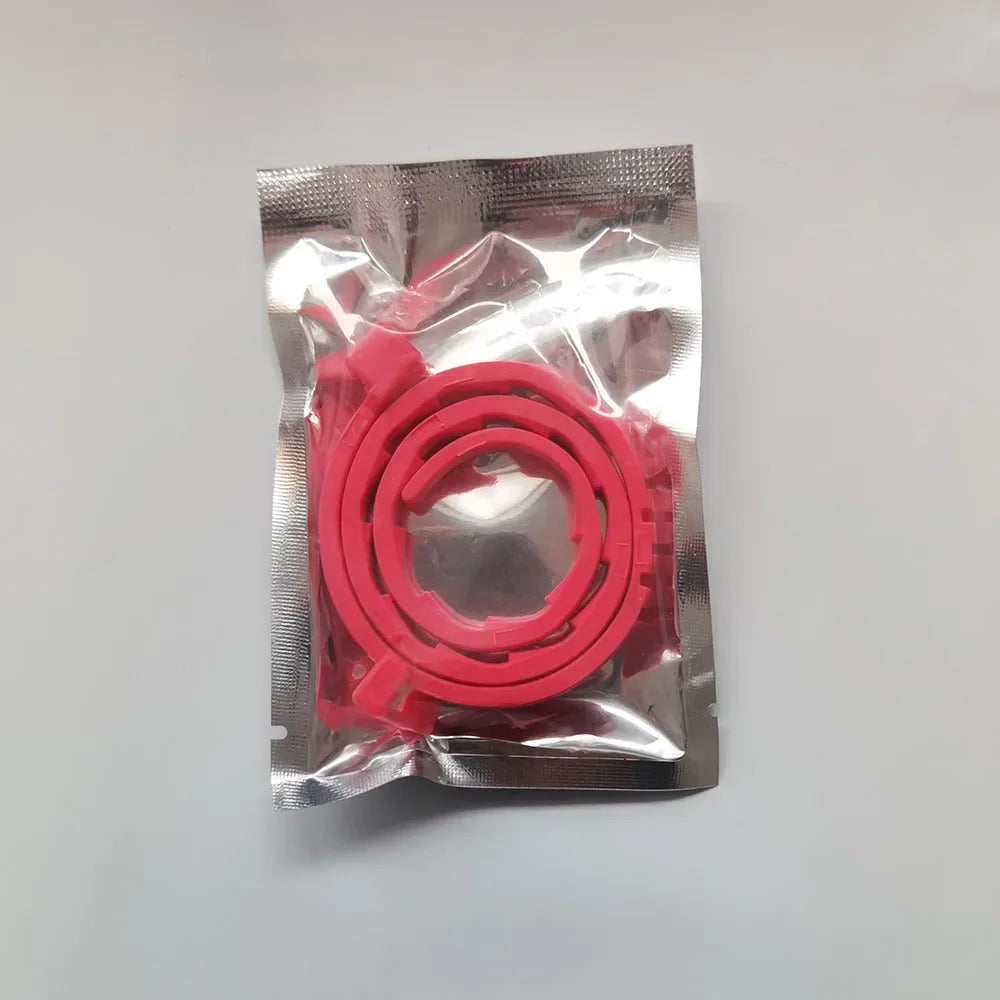 Dog Collars Rubber Pet Cat Neck Ring 38cm 70cm Retractable Pet Cat Puppy Collar Adjustable Dog Accessories Natural Pet Supplies