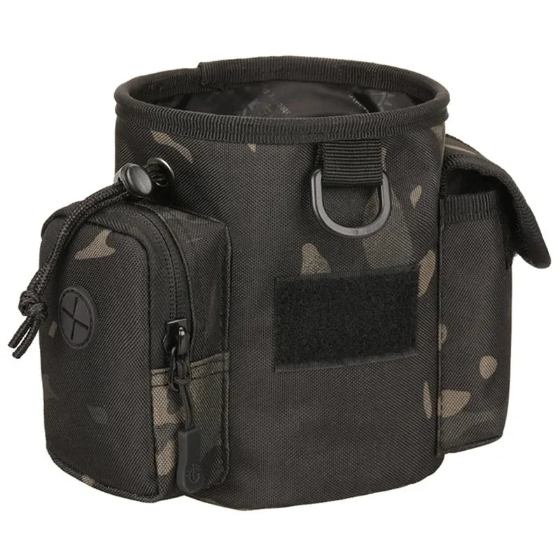 Portable Dog Treat Bag Outdoor Dog Treat Pouch For Training Feeding Bag Large Capacity Pet Trainer Waist Bag Dog Supplies