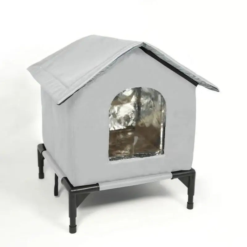 Stray Cat dog House Waterproof Outdoor Winter Warm Pet Cave Sleeping Beds Home Foldable Washable for Small Dog Puppy Supplies